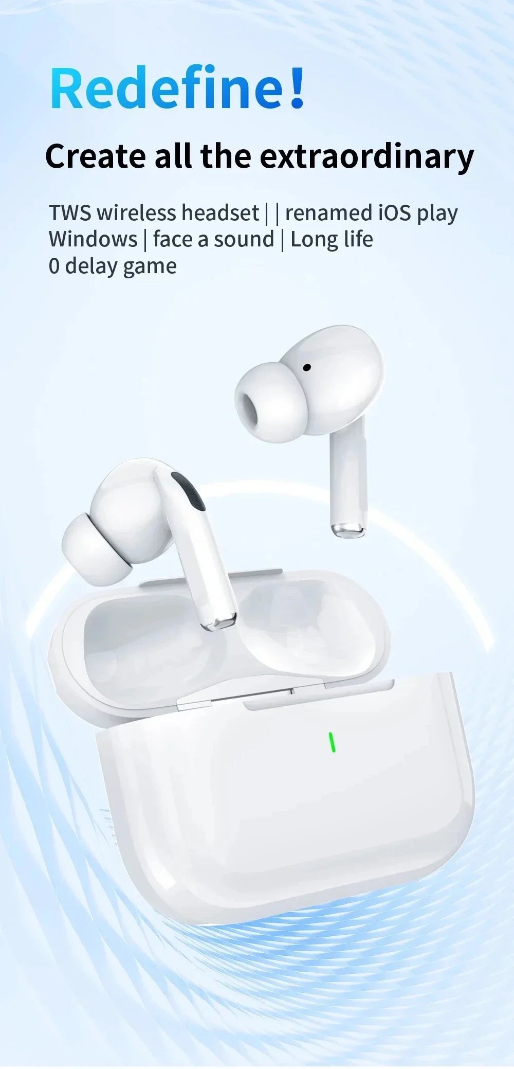 Lenovo For Air pro5  Earphones TWS MaxWireless Bluetooth In Ear Earbuds Sport Noise Cancelling Headset For iPhone Xiaomi Huawei