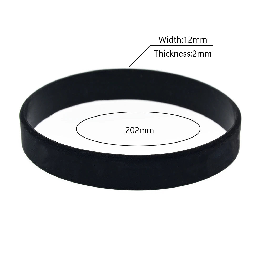 1PC/3PCS God is First Jesus Silicone Wristband Christian Bible Verse Bracelet Men and Women Jewelry