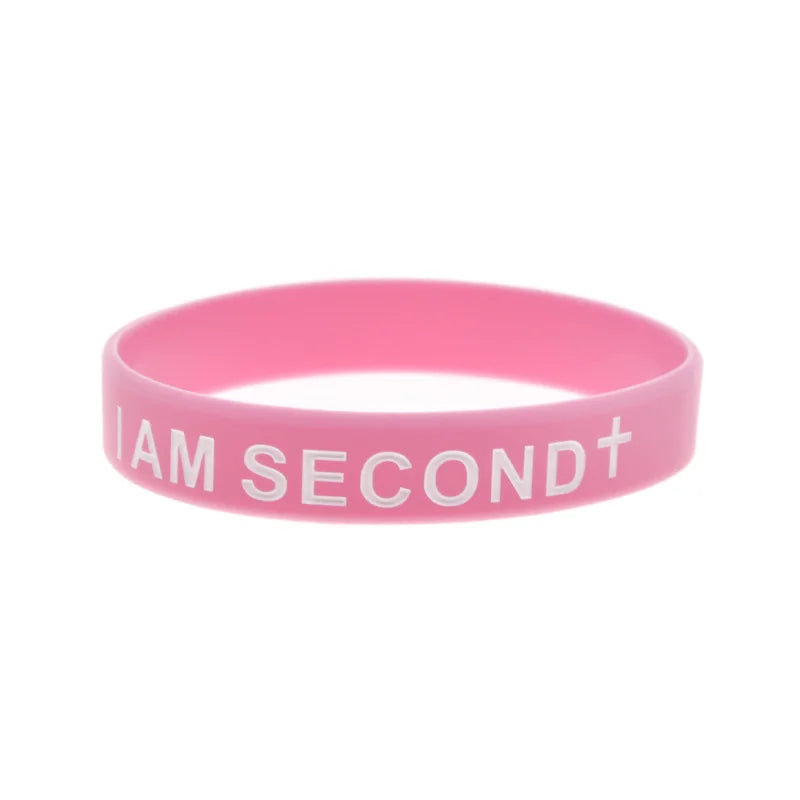 1PC/3PCS God is First Jesus Silicone Wristband Christian Bible Verse Bracelet Men and Women Jewelry